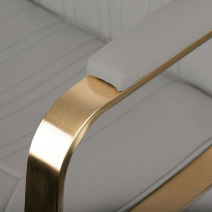 GABBIANO kirpyklos kėdė ACRI, aukso smėlio spalvos - Beauty Kit