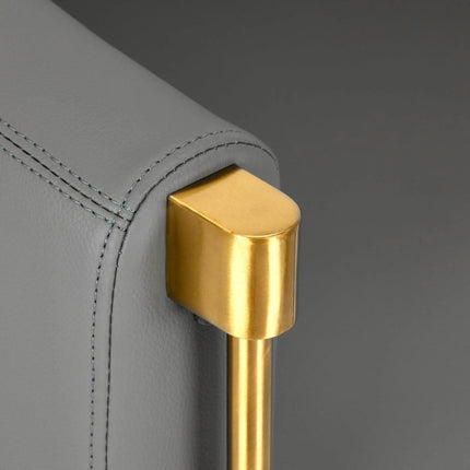 GABBIANO kirpyklos kėdė BURGOS, pilkai auksinė - Beauty Kit