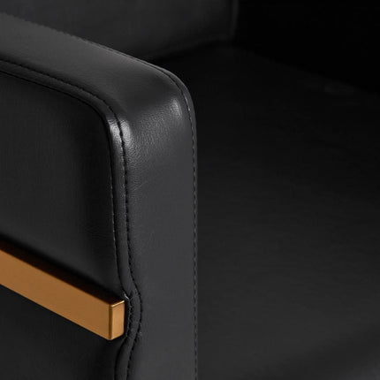 GABBIANO kirpyklos kėdė TOLEDO, juodai auksinė - Beauty Kit