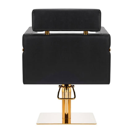 GABBIANO kirpyklos kėdė TOLEDO, juodai auksinė - Beauty Kit