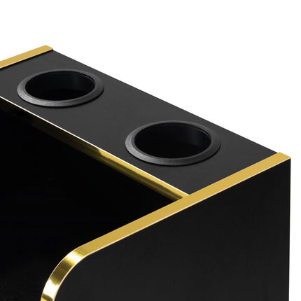 GABBIANO kirpyklos spintelė Trix, juoda - Beauty Kit