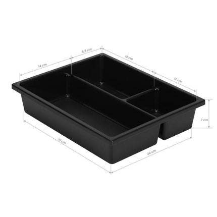 GABBIANO kirpyklos vežimėlis 68B, juodas - Beauty Kit