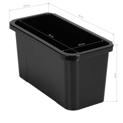 GABBIANO kirpyklos vežimėlis 68B, juodas - Beauty Kit