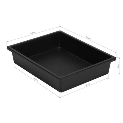 GABBIANO kirpyklos vežimėlis 68B, juodas - Beauty Kit