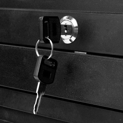 GABBIANO kirpyklos vežimėlis DELUXE 401, juodas - Beauty Kit