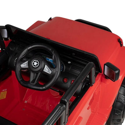 GABBIANO vaikiška kirpyklos kėdė-automobilis SUV RED, raudona - Beauty Kit