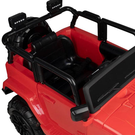 GABBIANO vaikiška kirpyklos kėdė-automobilis SUV RED, raudona - Beauty Kit