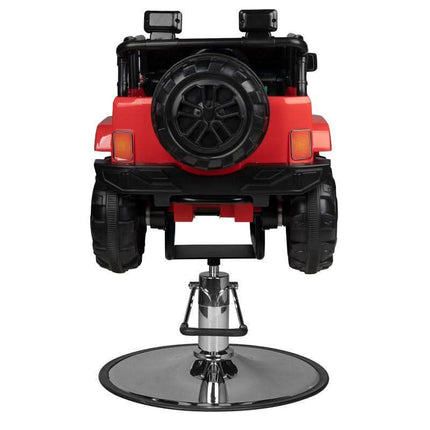 GABBIANO vaikiška kirpyklos kėdė-automobilis SUV RED, raudona - Beauty Kit