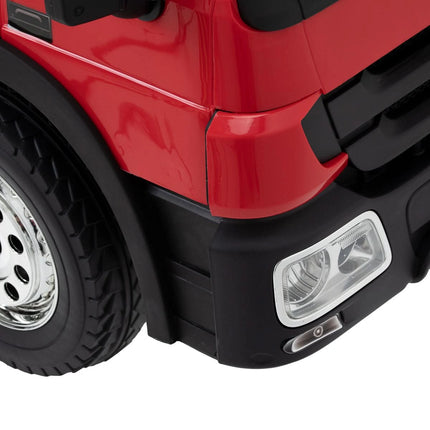 GABBIANO vaikiška kirpyklos kėdė Firetruck, raudona – nuotrauka 7