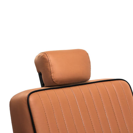 Gabbiano Visionerio kirpėjo kėdė šviesiai ruda, juodas rėmas - Beauty Kit