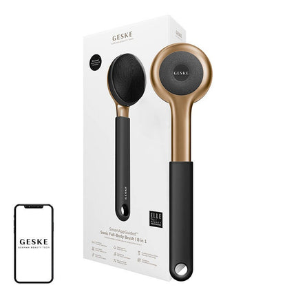 GESKE Sonic Body Brush 8in1 kūno šepetys