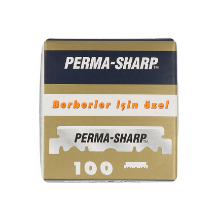 PERMA-SHARP Single Edge Razor Blades Vienašmeniai peiliukai, 100 vnt.