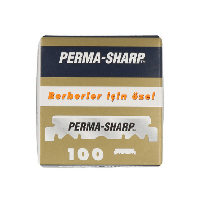 PERMA-SHARP Single Edge Razor Blades Vienašmeniai peiliukai, 100 vnt.