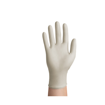 ZARYS easyCARE nitrile fleX nitrilinės vienkartinės pirštinės be pudros, baltos, 100 vnt. – pirštinė ant rankos