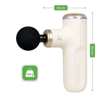 Habys Pulse Mini elektrinis masažuoklis – Ivory – nuotrauka 6