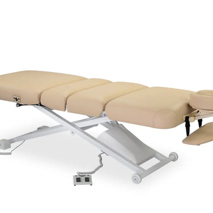 HABYS stacionarus elektrinis masažo stalas Linea V3, Moco Beige – nuotrauka 12
