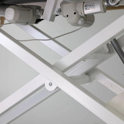 HABYS stacionarus elektrinis masažo stalas Linea V3, Moco Beige – iš arti