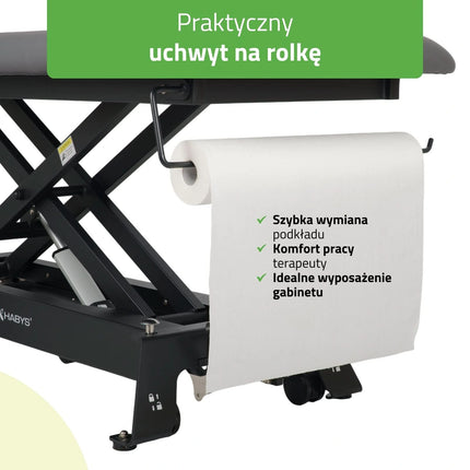 HABYS terapinis stalas elektrinis Evero Cross X4 ERGO, pilkas – nuotrauka 7