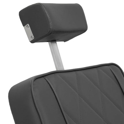 HAIR SYSTEM barberio kėdė BM88066, pilka - Beauty Kit