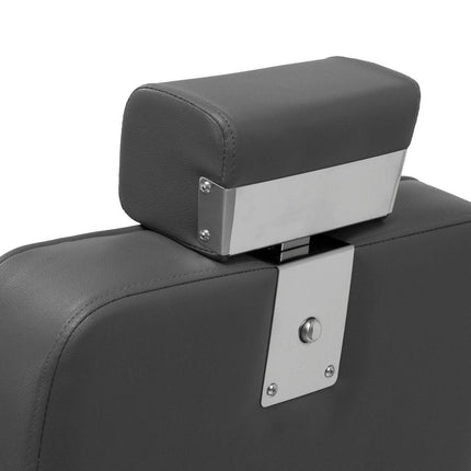 HAIR SYSTEM barberio kėdė BM88066, pilka - Beauty Kit