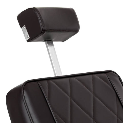 Barberio kėdė Hair System BM88066 iš šono – reguliuojamas aukštis ir tvirta konstrukcija