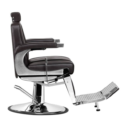 Hair System BM88066 ruda barberio kėdė su hidrauliniu keltuvu intensyviam salonų darbui