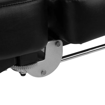 Hidraulinė tatuiruočių kėdė PRO INK 601A, juoda - Beauty Kit