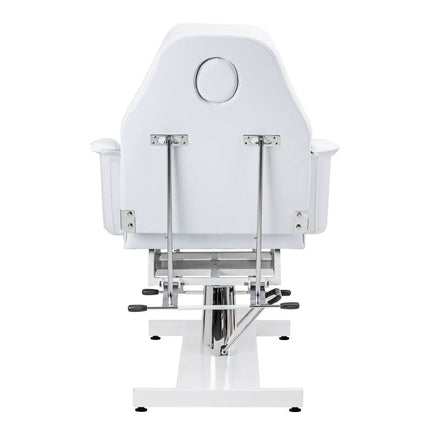 Hidraulinis kosmetinis krėslas Sillon v2 210 baltas - Beauty Kit