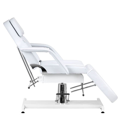 Hidraulinis kosmetinis krėslas Sillon v2 210 baltas - Beauty Kit