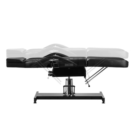 Hidraulinis kosmetinis krėslas Sillon v2 210 juodas - Beauty Kit