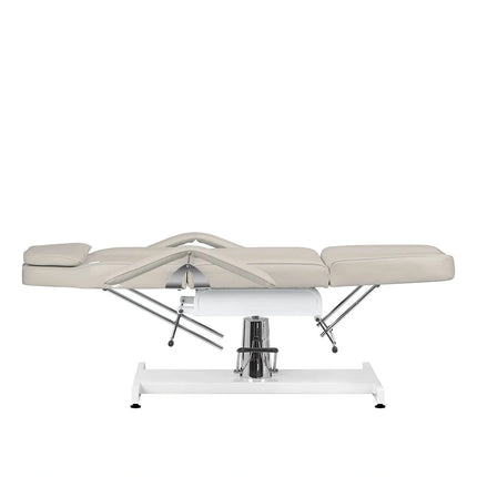 Fotel kosmetyczny hydrauliczny Sillon v2 210 beżowy