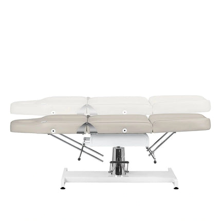 Fotel kosmetyczny hydrauliczny Sillon v2 210 beżowy