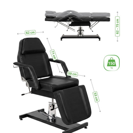 HABYS ALORA Hydraulic Beauty Chair, Black - photo 10