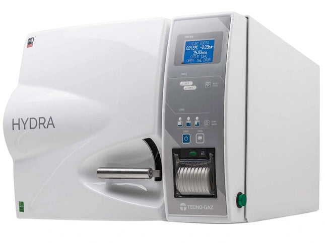 GIMA HYDRA EVO 15L N klasės autoklavas su spausdintuvu kosmetologijos salonui sterilizacijai
