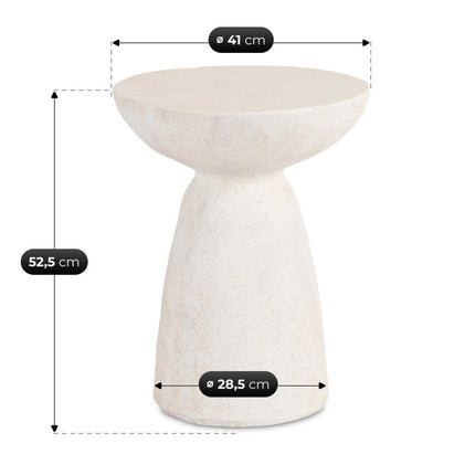 AVILA Coffee Table Set Sand, 2 pcs