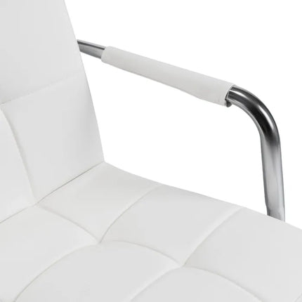 ASTRO vaikiška pasukama kėdė, balta, eko oda