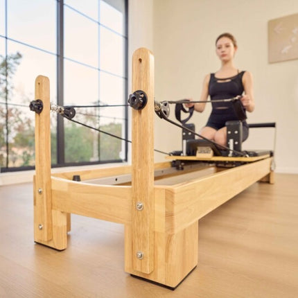 Sulankstomas Pilates reformeris 60R, kaučiukmedžio masyvas