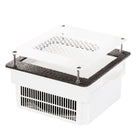 Įmontuojamas nagų dulkių surinkėjas Teri Turbo White (baltas tinklelis) - Beauty Kit