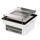 Įmontuojamas nagų dulkių surinkėjas Teri Turbo White (sidabrinis tinklelis) - Beauty Kit