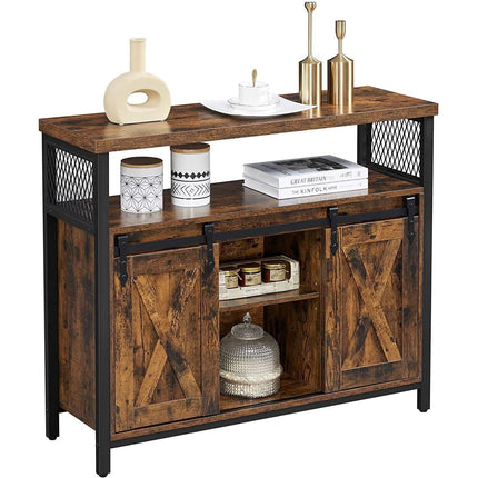 Industrinio stiliaus komoda LSC092B01 - Beauty Kit