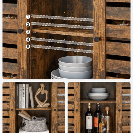 Industrinio stiliaus komoda LSC79BX - Beauty Kit