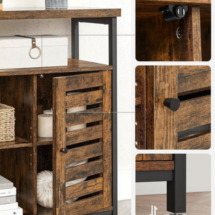 Industrinio stiliaus komoda LSC79BX - Beauty Kit