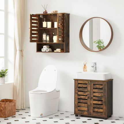 Industrinio stiliaus pakabinama spintelė BBK121X01V1 - Beauty Kit