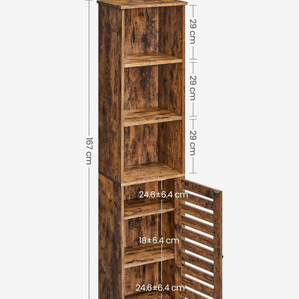 Industrinio stiliaus pastatoma spintelė BBK160X01V1 - Beauty Kit