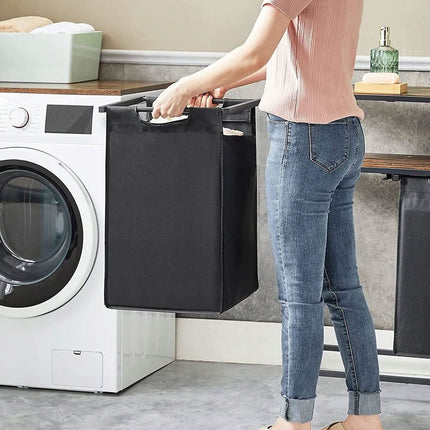 Industrinio stiliaus skalbiniu krepšys BLH211B01, 2x46 L - Beauty Kit