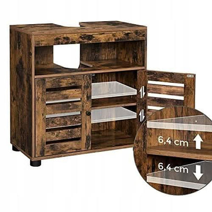 Industrinio stiliaus spintelė kriauklei BBK04BXV1 - Beauty Kit