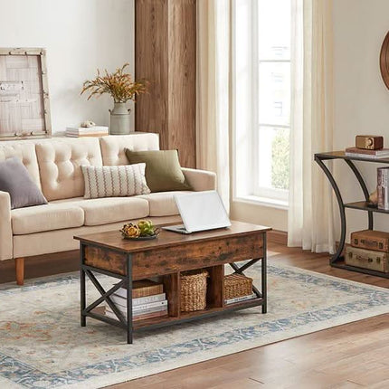 Industrinio stiliaus stalas LNT089B01 - Beauty Kit