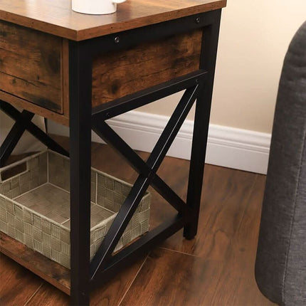 Industrinio stiliaus staliukas LET022B01 - Beauty Kit