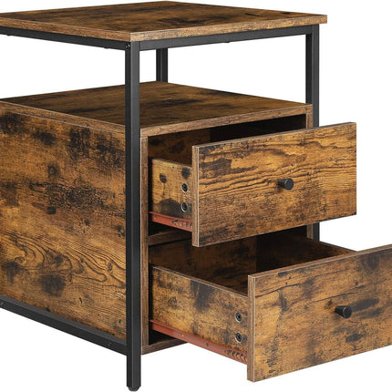 Industrinio stiliaus staliukas LET067B01 - Beauty Kit