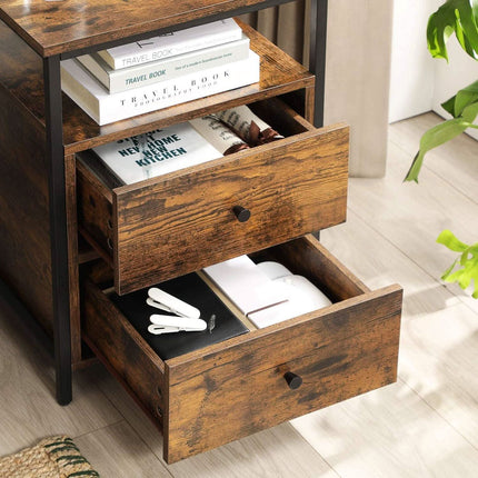 Industrinio stiliaus staliukas LET067B01 - Beauty Kit